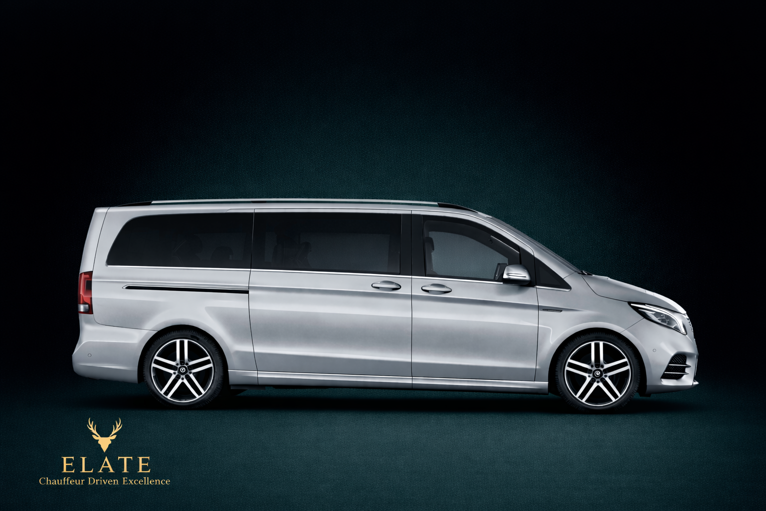 Elate Scotland Tours Mercedes V-Class Side Profile